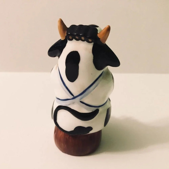 Brian Wood Studios Cheeky Devils Cow Figurines Ceramic Lot  of 2 - Picture 4 of 16
